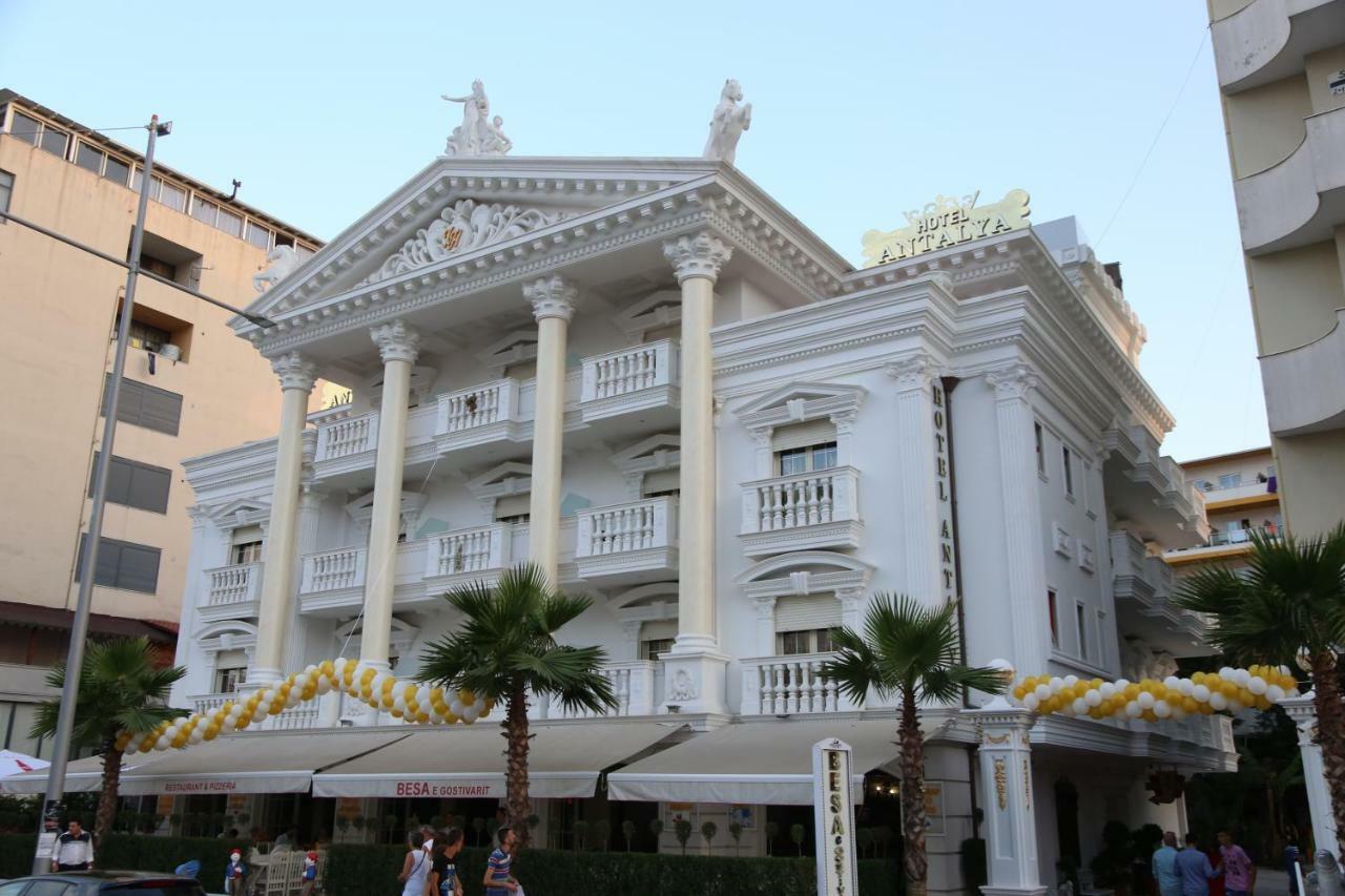 Hotel Antalya - Beach Дуррес Екстер'єр фото